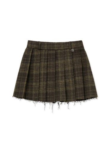 Check mini skirt [brown] - MIDNIGHT MOVE - Modalova