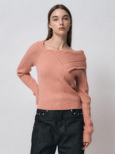 One shoulder knit [pink] - MIDNIGHT MOVE - Modalova