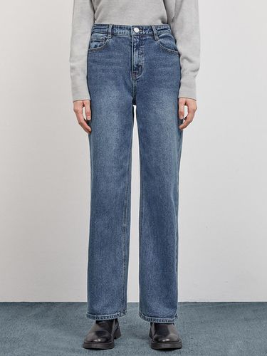 Straight denim pants_ASMSLO41010 - SISTINA - Modalova