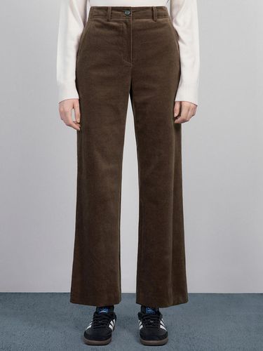 Corduroy Bootcut Pants_AWWSLO41870 - SISTINA - Modalova