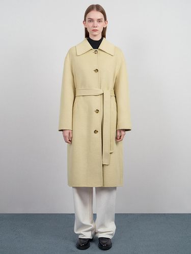 Belted Handmade McCoat_AWHCTO41120 - SISTINA - Modalova