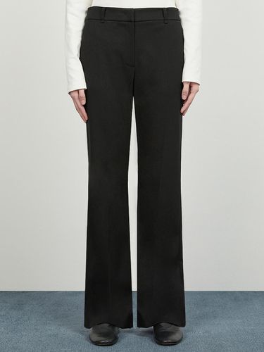 Minimal Slim Bootcut Pants_AWWSLO41080 - SISTINA - Modalova