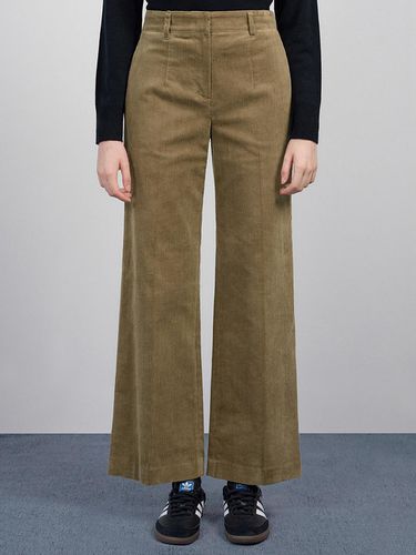 Corduroy Bootcut Pants_AWWSLO41890 - SISTINA - Modalova