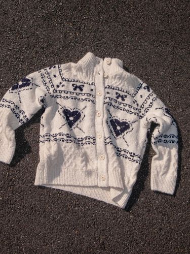 Lotsyou_Sweetie Snowflake Cardigan - LOTS YOU - Modalova