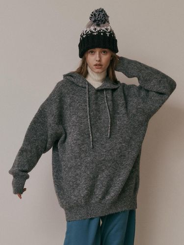 AR_Loose hoodie knit sweater - Aei&Rei - Modalova