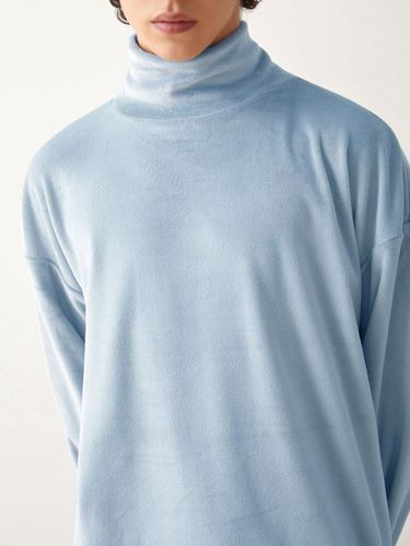 Soft Shining Turtleneck Turtleneck Knitwear_Blue - Trip LE Sens - Modalova