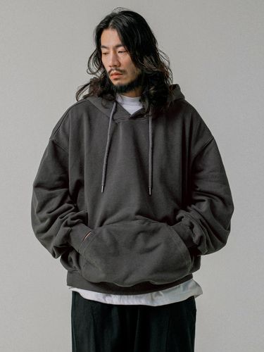 Heavyweight Pigment Hoodie charcoal - RUGGED HOUSE - Modalova