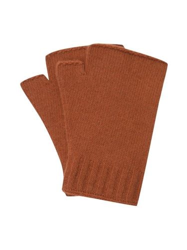 Wool knit warmer gloves_ENHAX24101ORX - EPIGRAM - Modalova