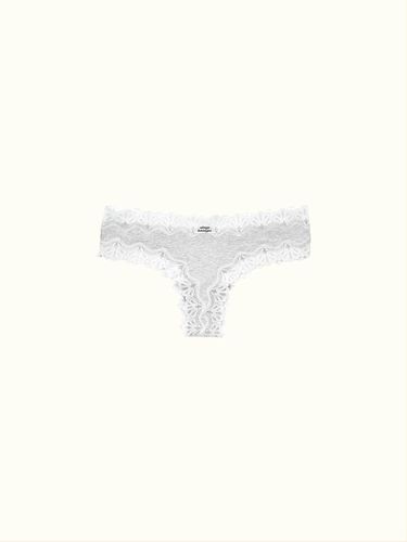 Rayon Spandex Brief [WHITE grey] - TAXTE - Modalova