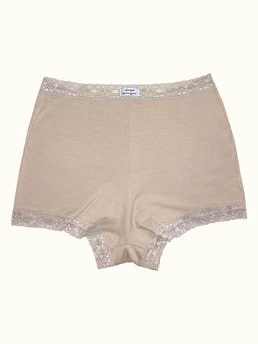 Cotton High-Waist Straight-Line Boxer Brief [Tanned] - TAXTE - Modalova