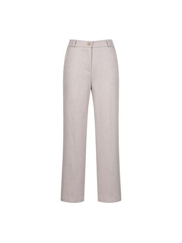 Herringbone Straight Regular Fit Pants (DW4WL175) - COIINCOS - Modalova