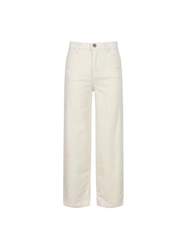 Cotton Blend Corduroy Straight Pants (DW4WL177) - COIINCOS - Modalova