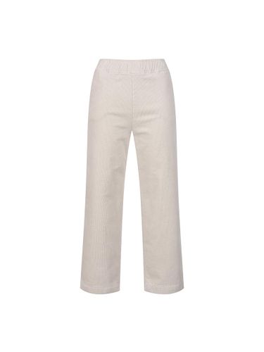 Fleece-lined Elastic Waist Corduroy Pants (DW4WL184) - COIINCOS - Modalova