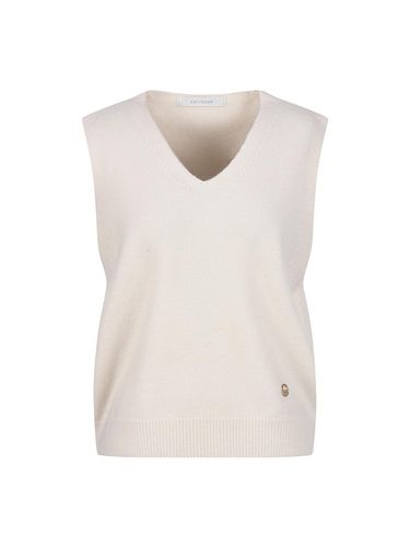 V-neck Regular Fit Knit Vest (DZ4WV059) - COIINCOS - Modalova