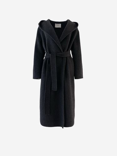 Wool Handmade Hooded Coat [] - LA KOSMO - Modalova