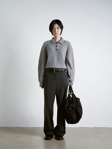 Classic Straight Cut High Rise Pants [] (TA4X21A013) - The Aperture - Modalova