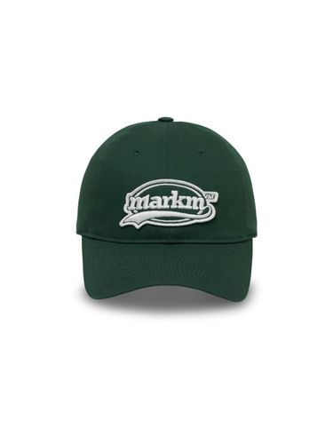 Cotton Adjustable Swing Logo Ball Cap [GREEN] - MARKM - Modalova