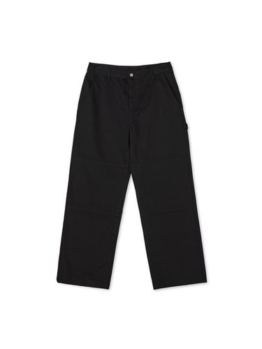 Loose Fit Polyester Cotton Carpenter Pants [Black] - MARKM - Modalova