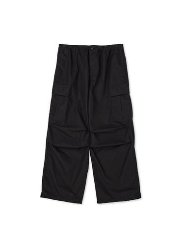 Wide Fit 3D Pocket Cargo Pants [Black] - MARKM - Modalova