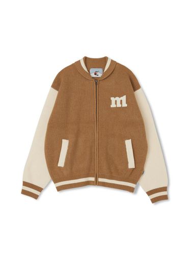 Cowichan Varsity Knit Zip Up Jacket [Brown] - MARKM - Modalova