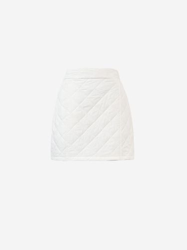 Quilted Volume Double-Sided Mini Skirt [White] - LA KOSMO - Modalova