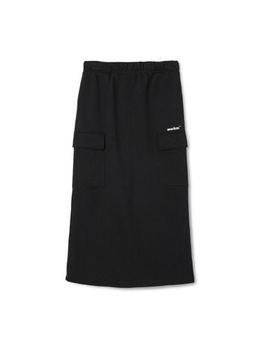 Cargo Maxi Drawstring Sweat Skirt [] - MARKM - Modalova