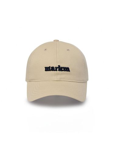 Basic Logo Deep Fit Ball Cap [Beige] - MARKM - Modalova