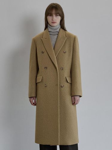 Hairy Wool Double Coat [] - OUTSHELL - Modalova