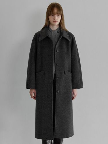 Merino Wool Balmacaan Tailored Coat [] - OUTSHELL - Modalova