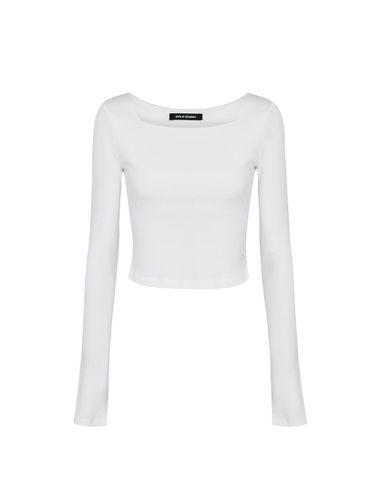 Boatneck Relaxed Fit Top [Beige] - PAIN OR PLEASURE - Modalova