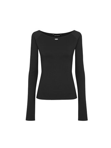 Boatneck Tailored Fit Top [Black] - PAIN OR PLEASURE - Modalova