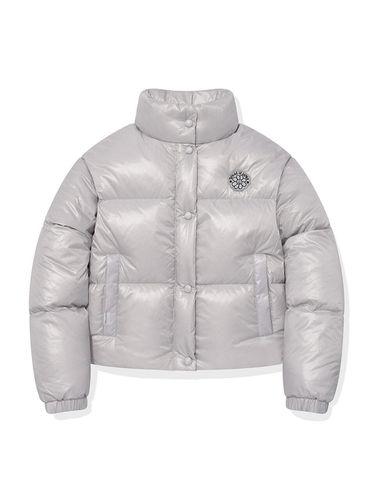 Semi-Overfit Short Down Puffer Jacket [Light Grey] - Wacky Willy - Modalova