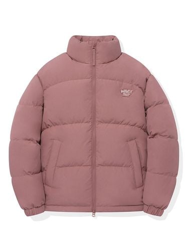 Logo Down Puffin Short Puffer Jacket [Pink] - Wacky Willy - Modalova