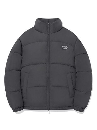 Down Puffin Short Puffer Jacket [Dark Grey] - Wacky Willy - Modalova