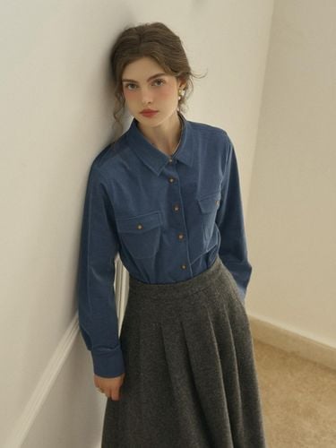 Adorable Corduroy Shirt - Simple Retro - Modalova