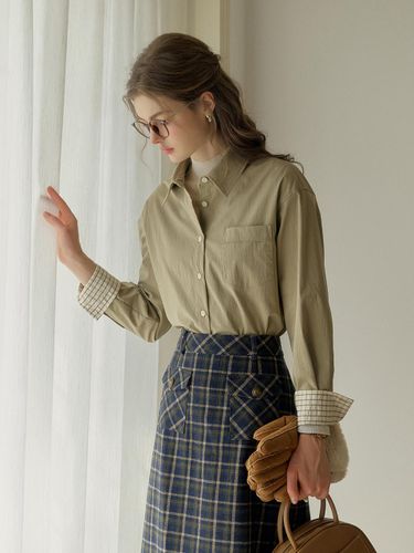 Casual Checkered Shirt [2 colors] - Simple Retro - Modalova