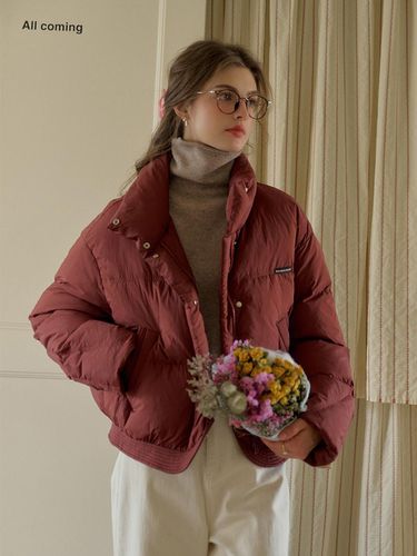 Short Down Jacket - Simple Retro - Modalova