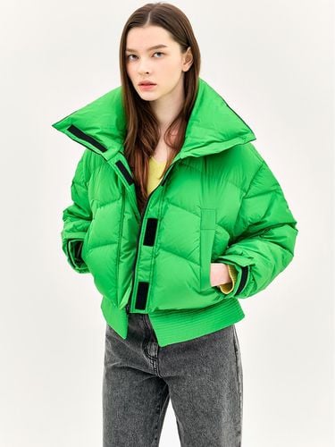 High Neck Italian Down Padded Jacket (EMNAWPD080) - E.B.M (Edition by Michaa) - Modalova