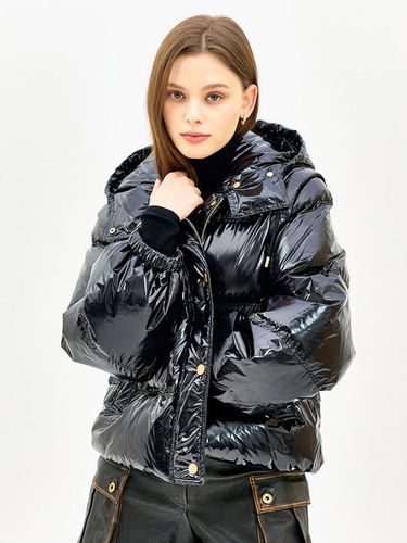 Hooded Detachable Sleeve Down Padding Jacket (EMNAWPD031) - E.B.M (Edition by Michaa) - Modalova