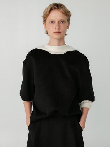 Cashmere Soft Touch Lined Blouse [Black] - RRACE - Modalova