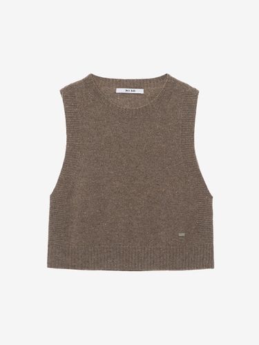 Essential Wool Round Neck Hip Length Vest (JYKT729I) - Jucy Judy - Modalova