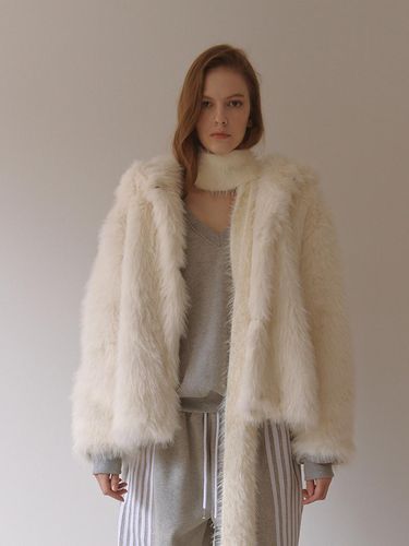 Fur-trimmed Polyester Pure Jacket - PROJECT WAVE - Modalova