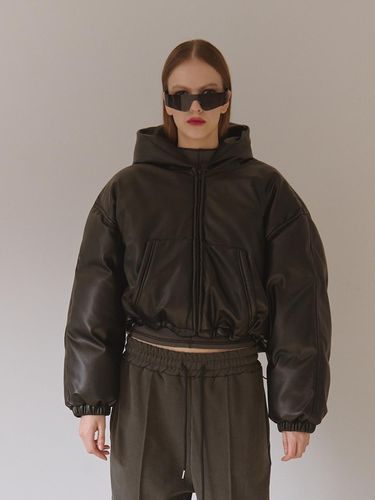 Down Polyester Oversized Puffer Jacket - PROJECT WAVE - Modalova