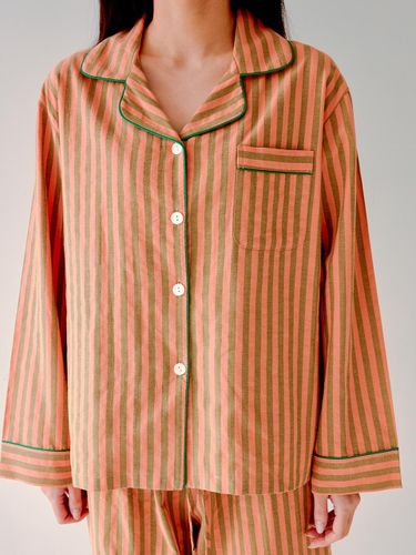 Striped Cotton-Polyester Two-Piece Set - FOVERE - Modalova