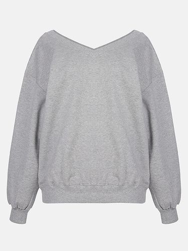 Sweat Long Sleeve Frill T-shirt (M243CT0628) - METROCITY - Modalova