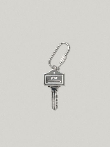 Brass Plated Mini Post Key Ring [] - FOLNUA - Modalova