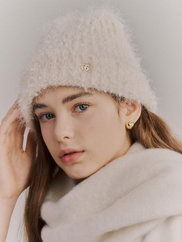 Snowflake Winter Beanie [White] - ENGBROX - Modalova