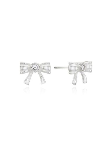 Ribbon Cubic Ari Earring - ENGBROX - Modalova