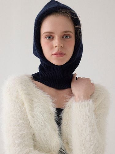 Alpaca Wool Thick Knit Balaclava [] - emilee F - Modalova