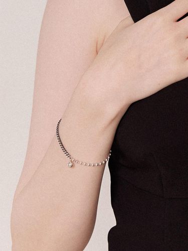 Sterling Tennis Chain Ball Bracelet (B01038) - J.Lauren - Modalova